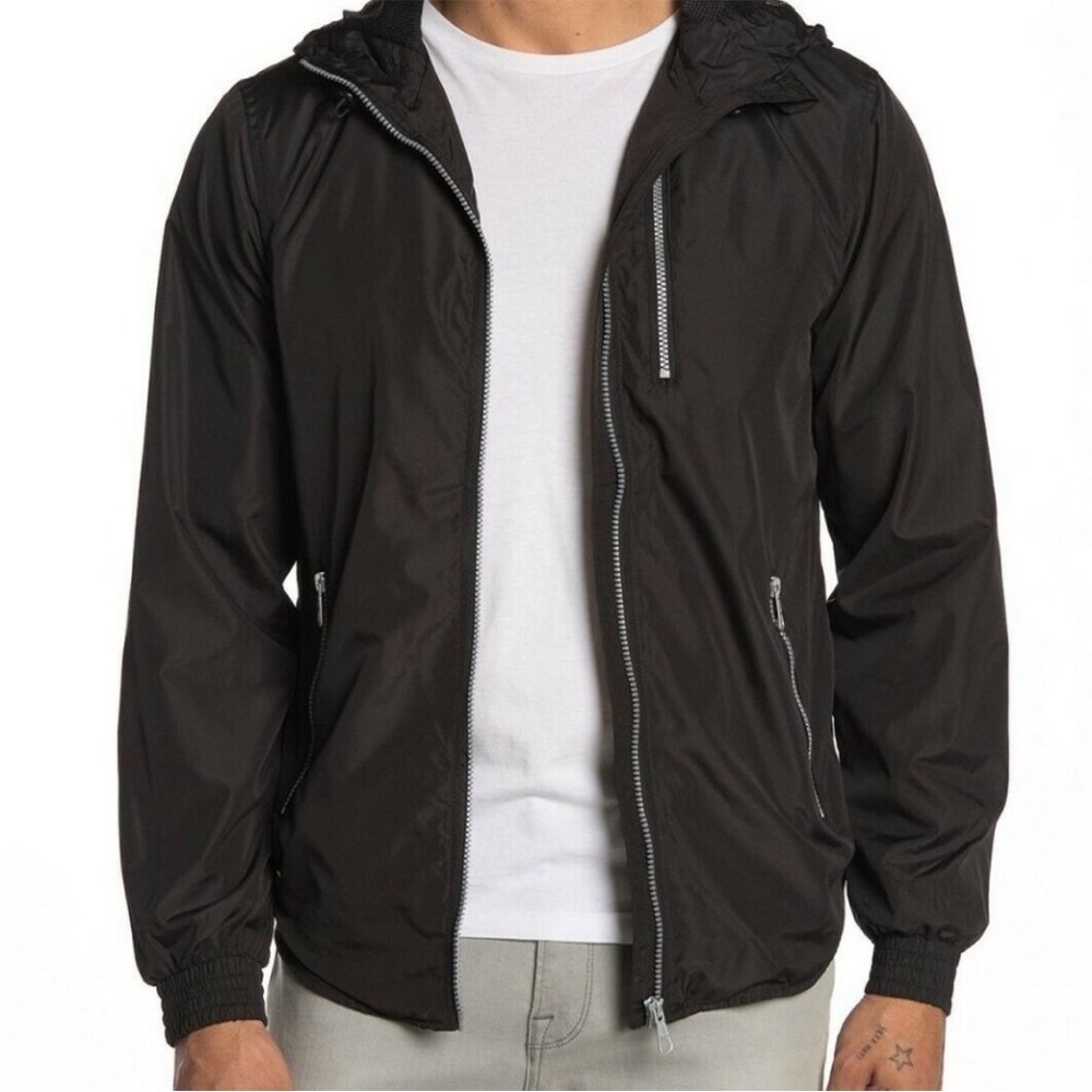 Slate & Stone Men's Oliver Hooded Track Jacket